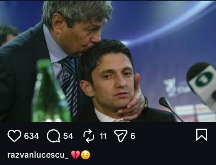 Mircea Lucescu și Răzvan