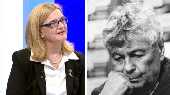 Colaj foto cu Elisabeta Lipă și Mircea Lucescu