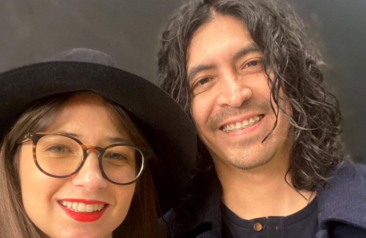 Maria Lucescu și soțul ei