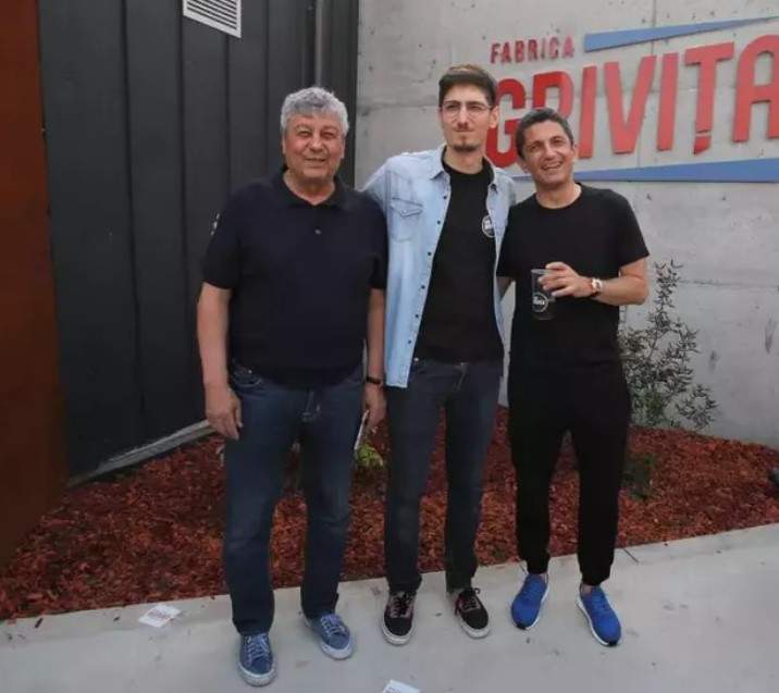 Mircea Lucescu, Răzvan și fiul său, Matei