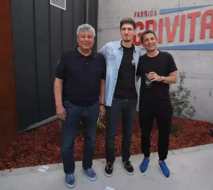 Mircea Lucescu, Răzvan și fiul său, Matei