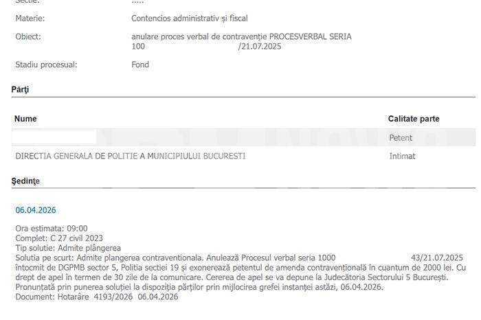 DOCUMENTE | Polițiștii acuzați de abuzuri, desființați de judecători | Nici prietenii de la Control Intern nu i-au mai salvat!