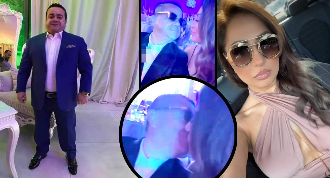 Adrian Minune și soacra lui BDLP, sărut pe gură, în văzul tuturor! Noi imagini controversate cu manelistul și Liliana