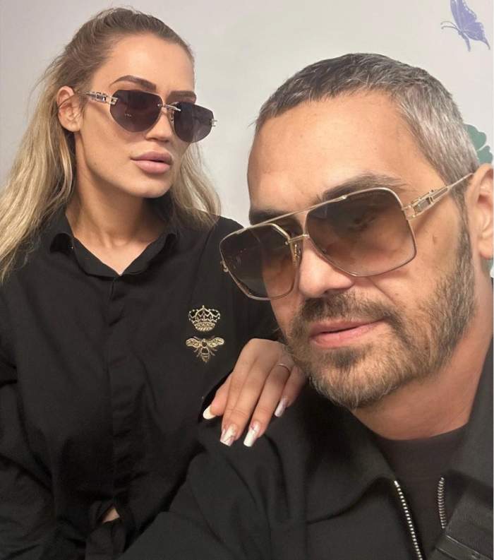 Selfie cu Eugen Olteanu și soția lui