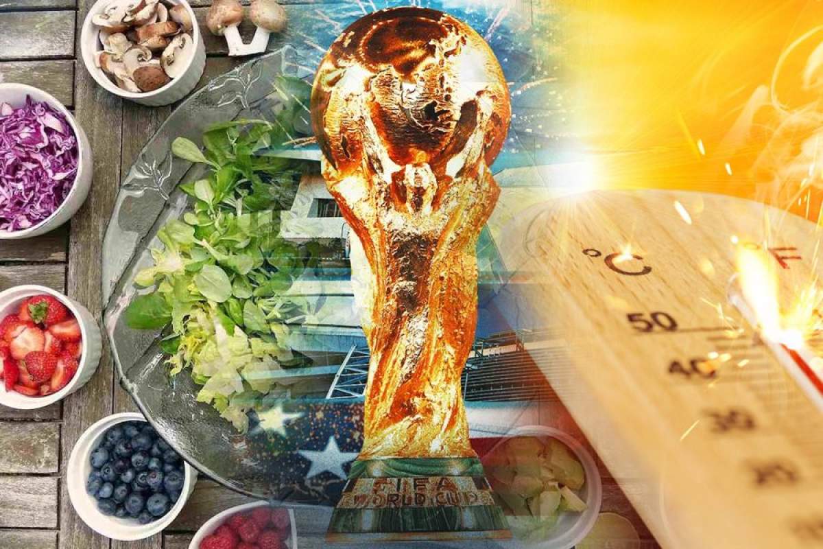 Temperaturile ridicate din SUA schimbă dieta jucătorilor de la World Cup