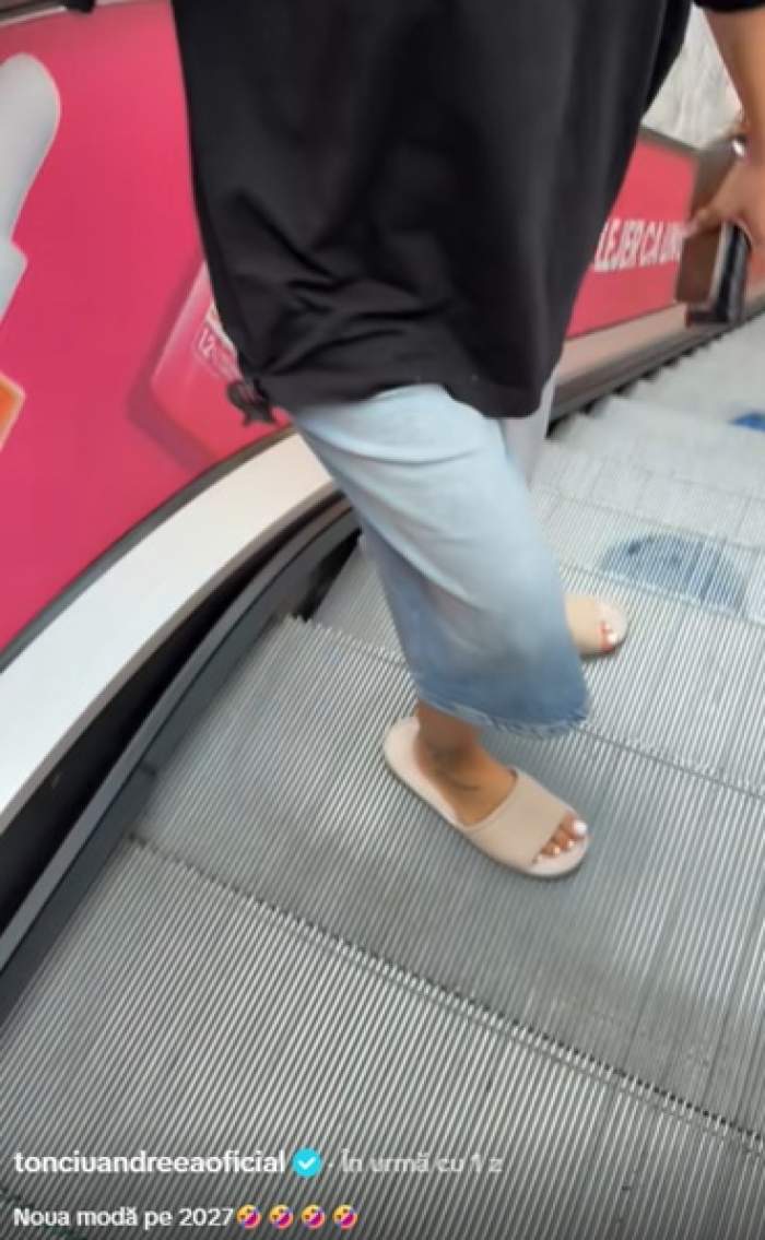 Nu ai mai văzut-o niciodată așa pe Andreea Tonciu! Cum a ieșit bruneta în mall