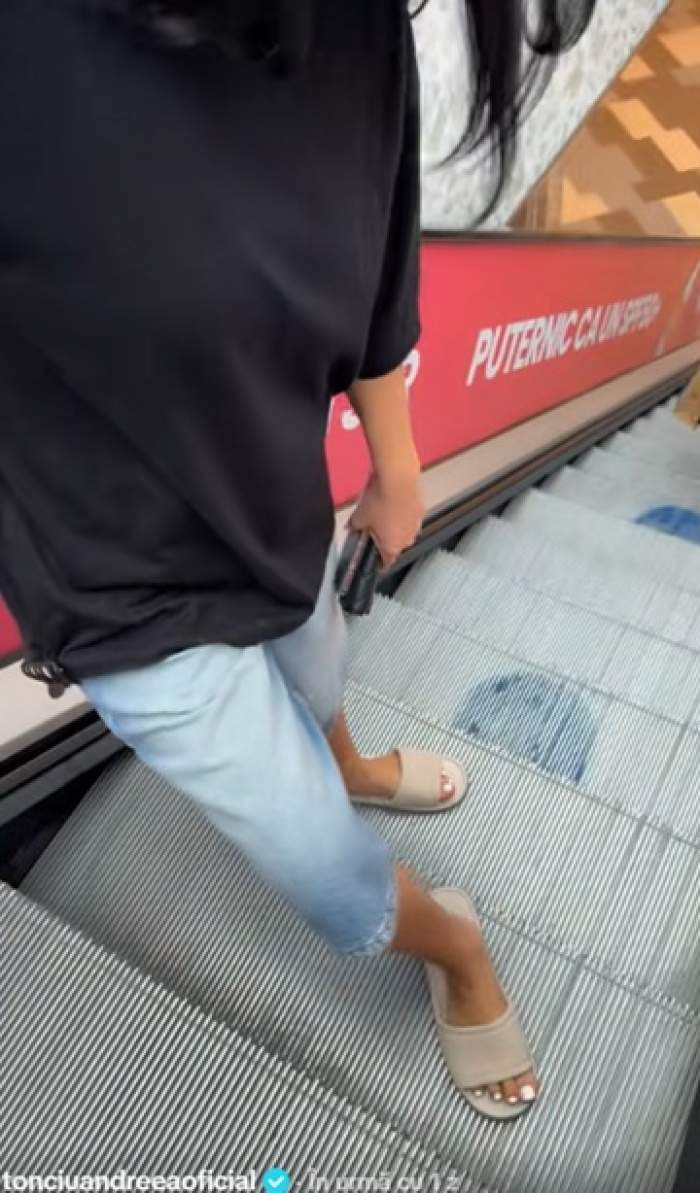 Nu ai mai văzut-o niciodată așa pe Andreea Tonciu! Cum a ieșit bruneta în mall