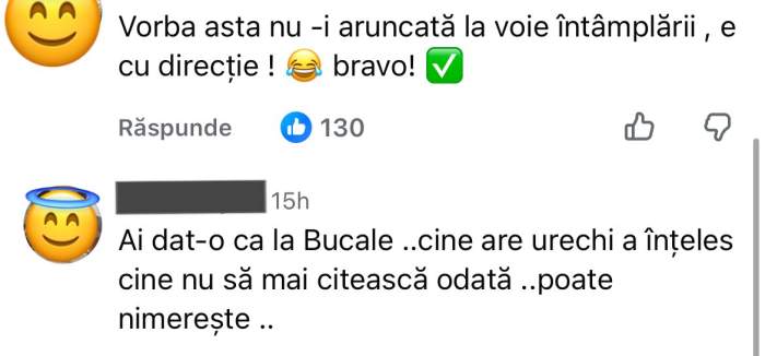 Comentariile oamenilor
