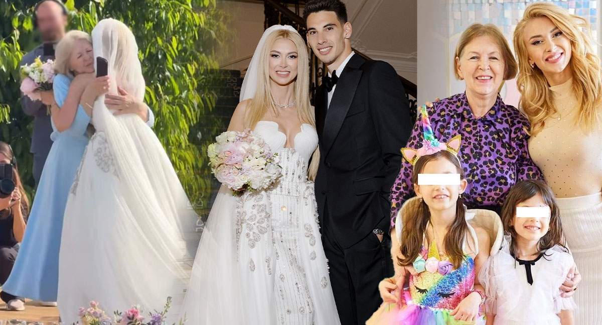 Întâlnirea emoționantă dintre Andreea Bălan și mama ei! Mirele și mireasa au ajuns la locație