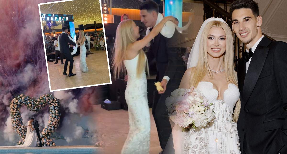 A început petrecerea! Cum și-au făcut intrarea Andreea Bălan și Victor Cornea în localul de lux