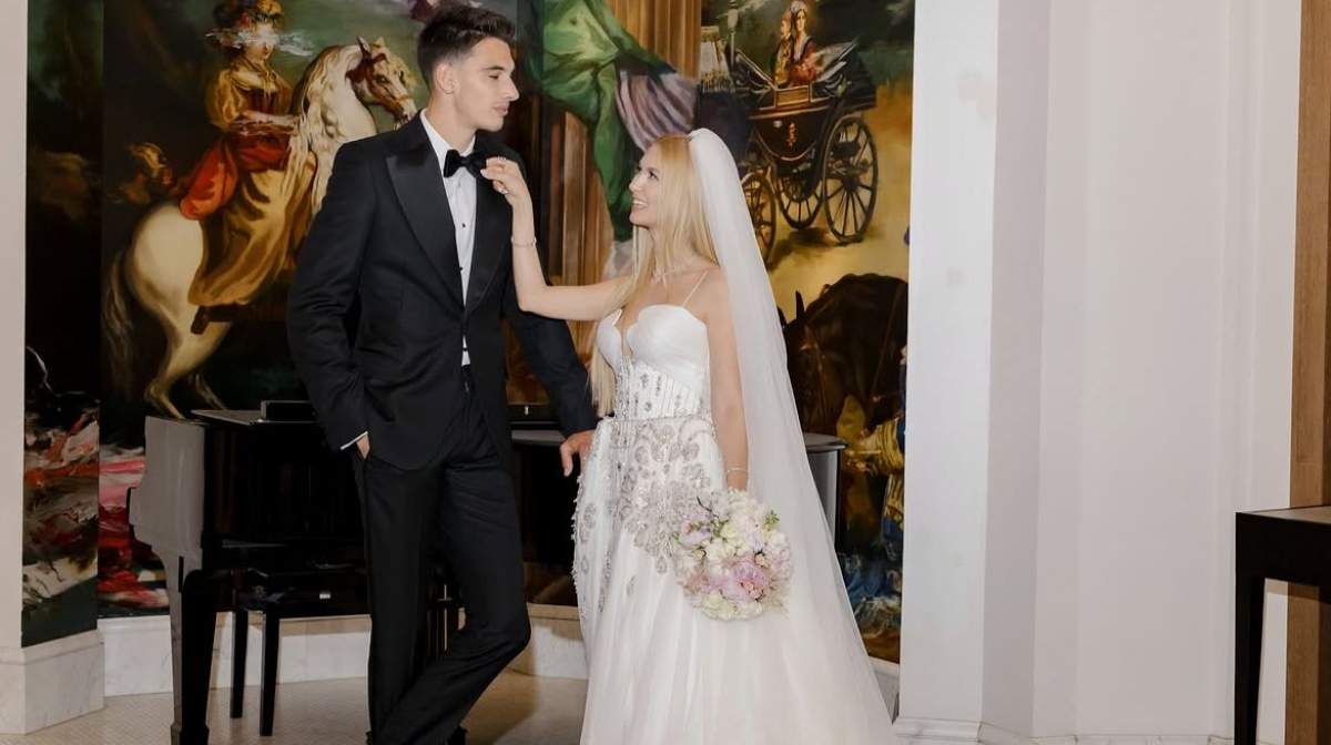 Andreea Bălan și Victor Cornea, mireasă și mire