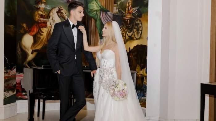 Andreea Bălan și Victor Cornea, mireasă și mire