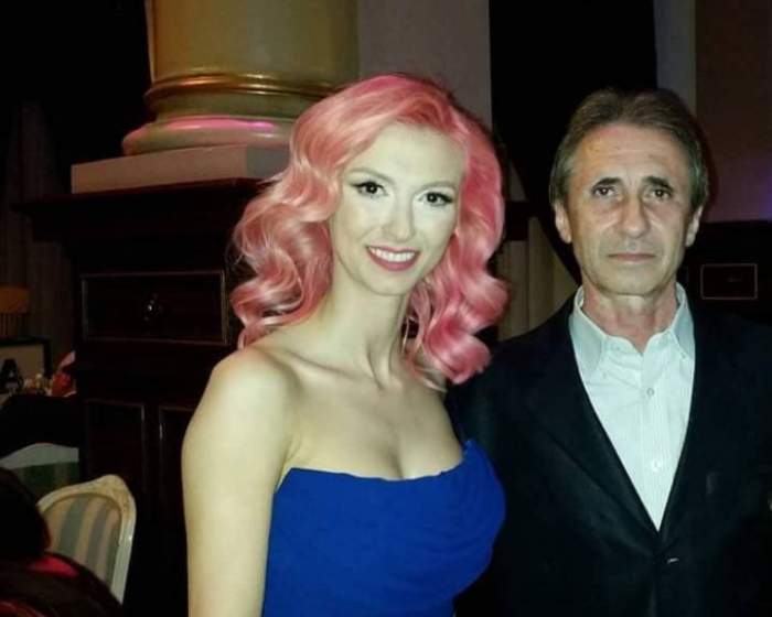 Andreea Bălan și tatăl ei