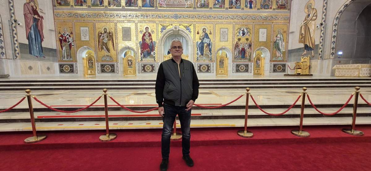 Dragoș Ovidiu Argeșanu, în biserică