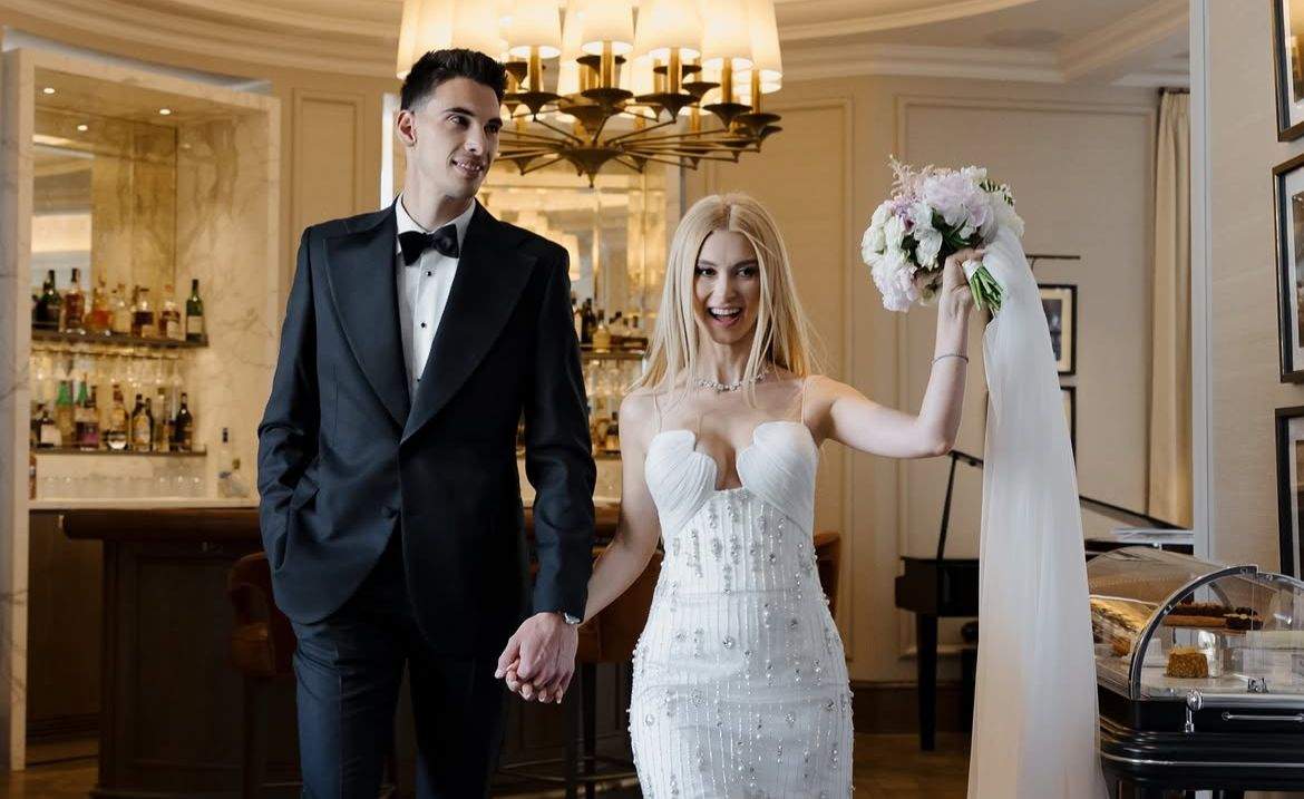 Andreea Bălan și Victor Cornea, mireasă și mire