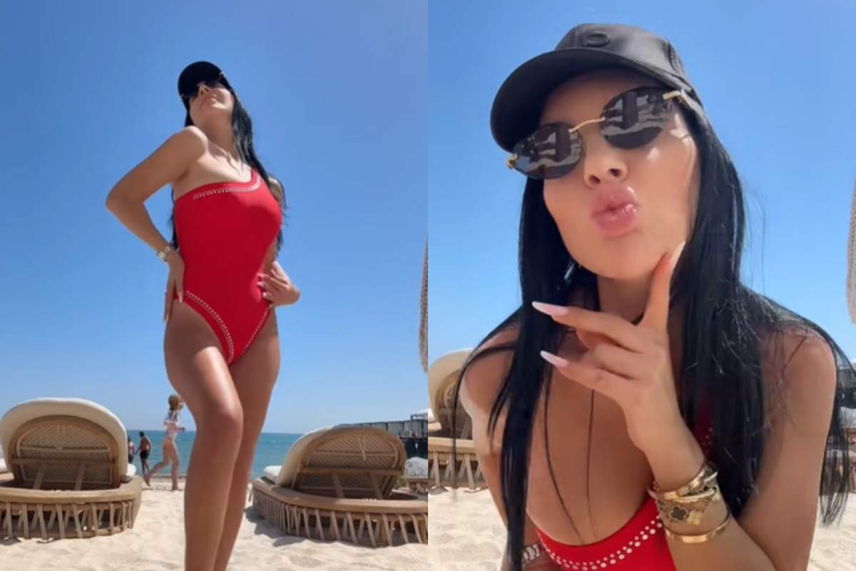 Andreea Tonciu, dans incendiar în costum de baie, pe plajă! Cât de bine arată bruneta