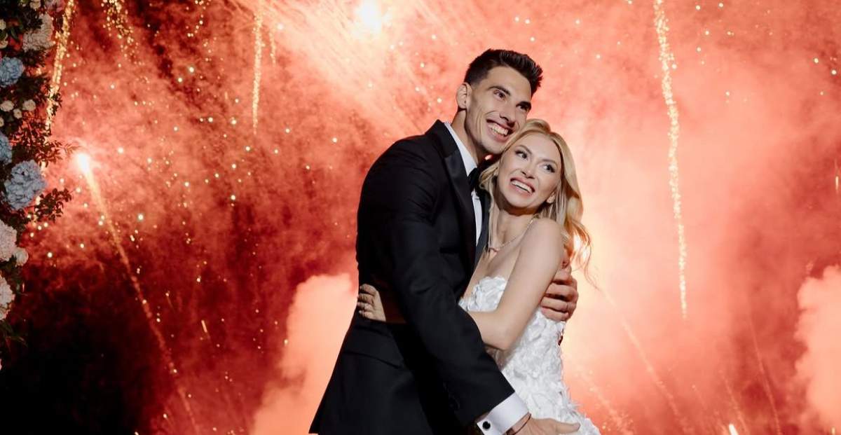 Andreea Bălan și Victor Cornea, mireasă și mire