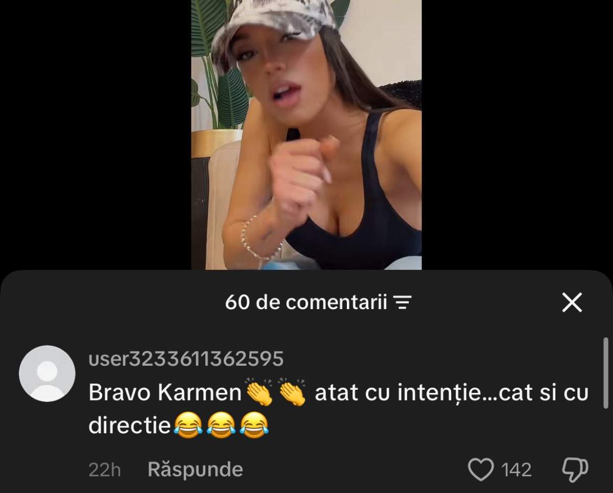 Comentariile de la postarea artistei