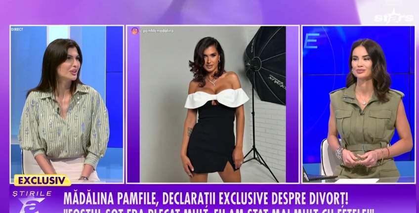 Mădălina Pamfile, la Știrile Antena Stars
