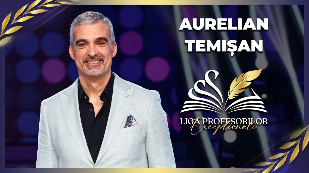 Aurelian Temișan, corigent la muzică: dezvăluiri în premieră și nominalizări de suflet în campania „Liga Profesorilor Excepționali”