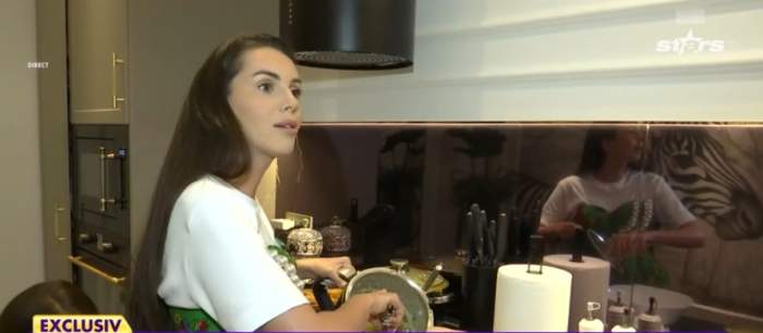 Georgiana Lobonț, acasă