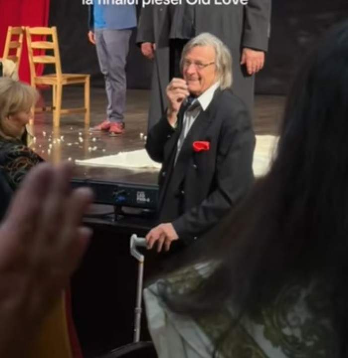 Imagini rare cu Florin Piersic! Cum arată actorul în vârstă de 90 de ani și ce promisiune a făcut