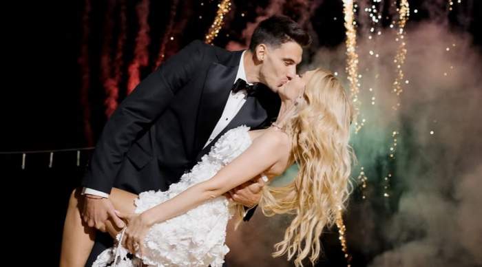 Andreea Bălan și Victor Cornea se sărută