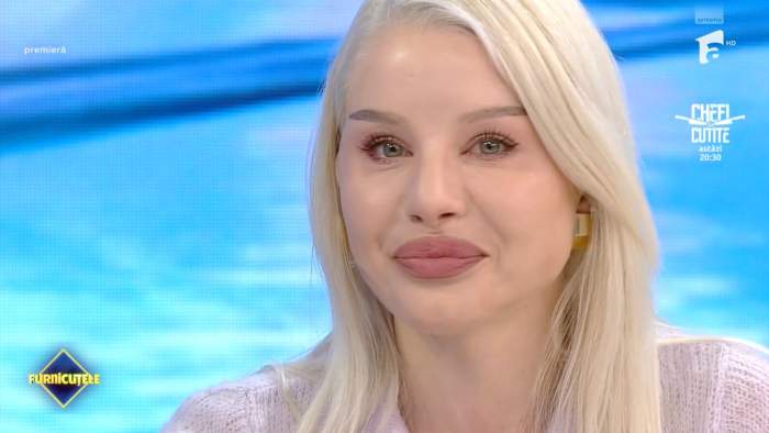 Carmen Grebenișan, cu ochii în lacrimi