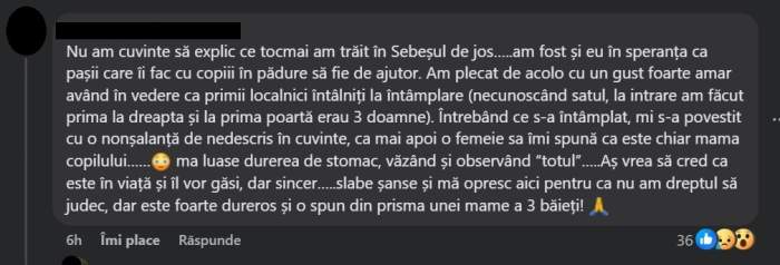 mesajul uneia dintre persoane