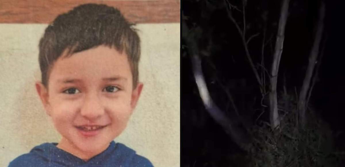 Colaj copil dispărut Sibiu