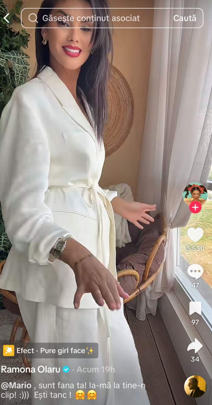 Ramona Olaru, pe TikTok