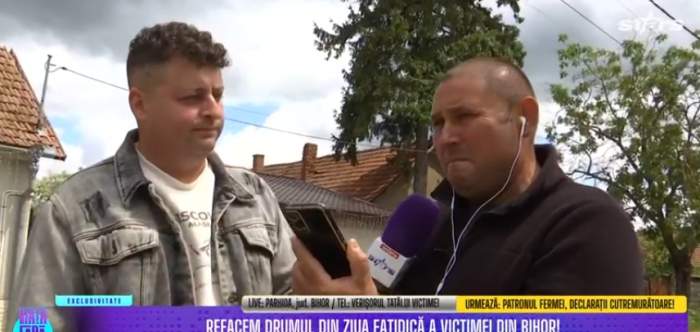 Tatăl victimei din Bihor