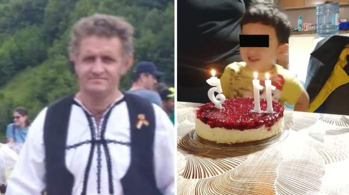 Colaj foto cu Alexandru și tatăl lui