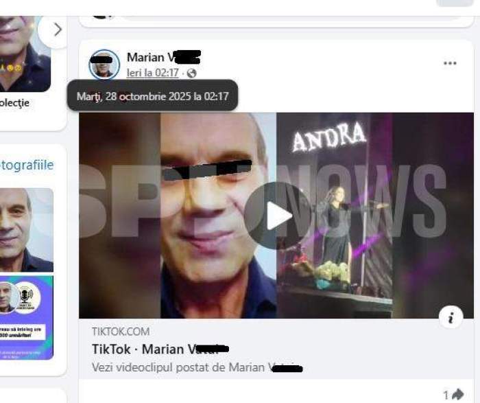 EXCLUSIV | Gestul scandalos făcut de bărbatul obsedat de Andra | A depășit orice limită
