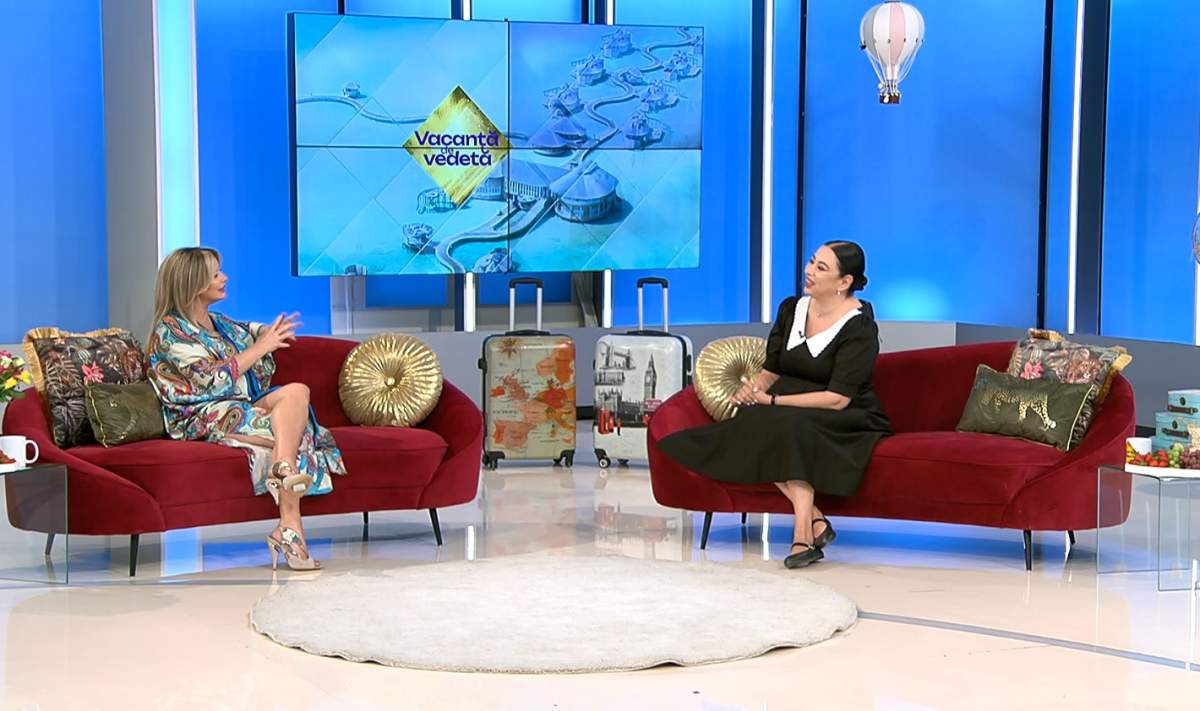 Oana Roman, la vacanță de vedetă