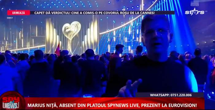 Marius Niță, la Eurovision