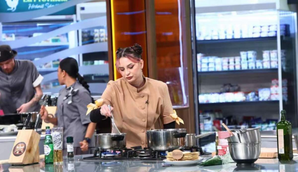 Maria Vîlceanu, la bucătărie