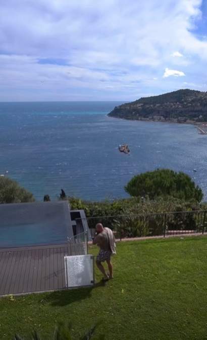 Alex Bodi s-a întors în locația lui preferată de pe Coasta de Azur. Cum arată vila spectaculoasă cu infinity pool