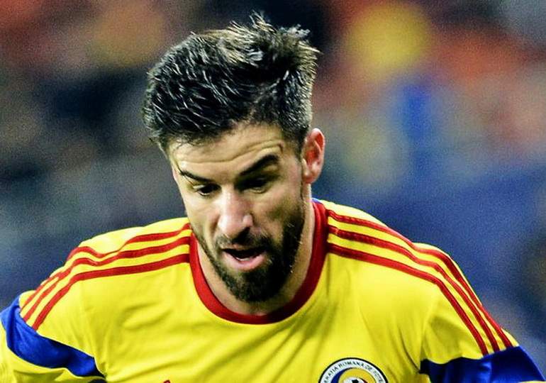 Gabi Enache pe terenul de fotbal