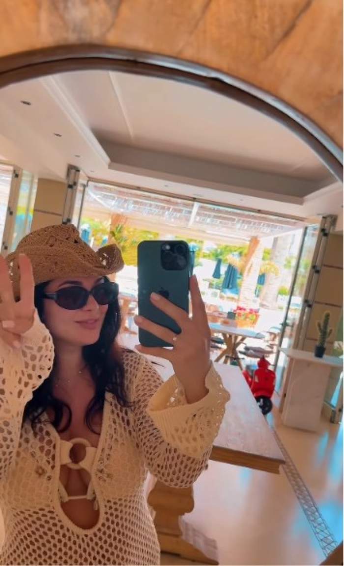 Cum arată locul unde s-au cazat Deea Maxer și soțul ei în Grecia. Au plecat în vacanță imediat după ce s-au căsătorit civil