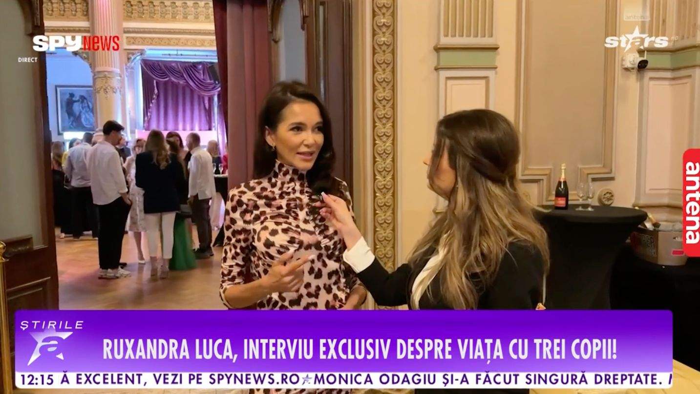 Ruxandra Luca, interviu pentru Știrile Antena Stars