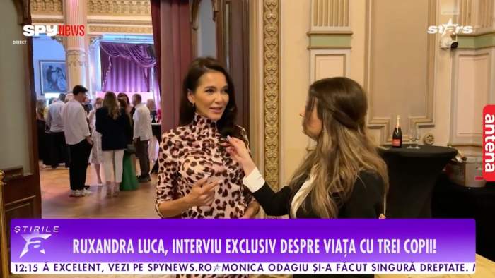 Ruxandra Luca, interviu pentru Știrile Antena Stars