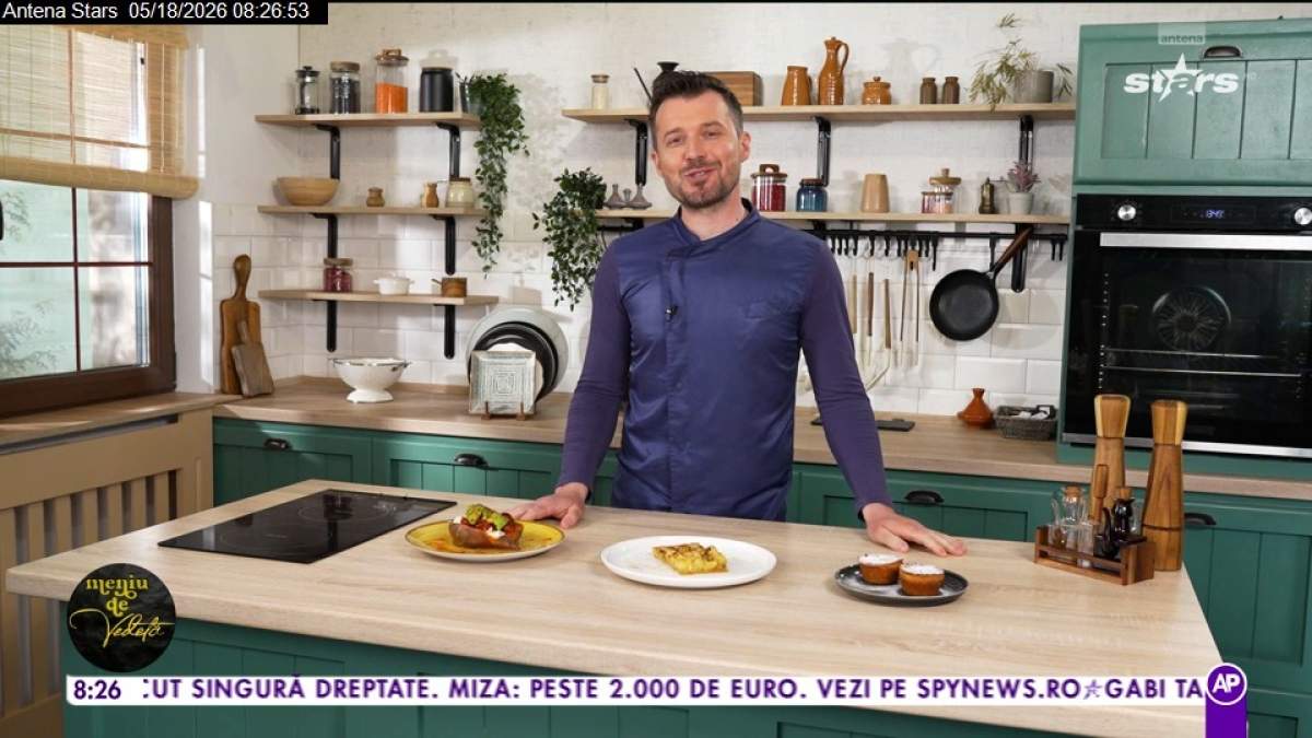 Rețeta lui Horia Manea de tartă cu praz, cartof şi brie. Ingredinte și mod de preparare