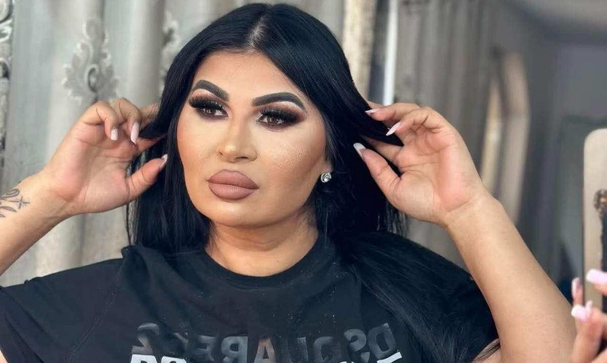 Ramona Manole machiată