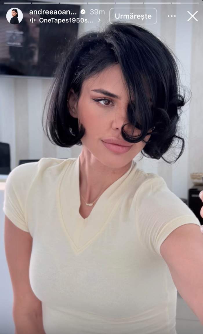 Andreea Popescu, în oglindă