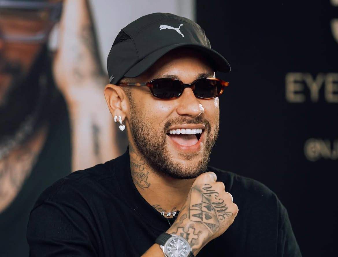 Neymar, fericit