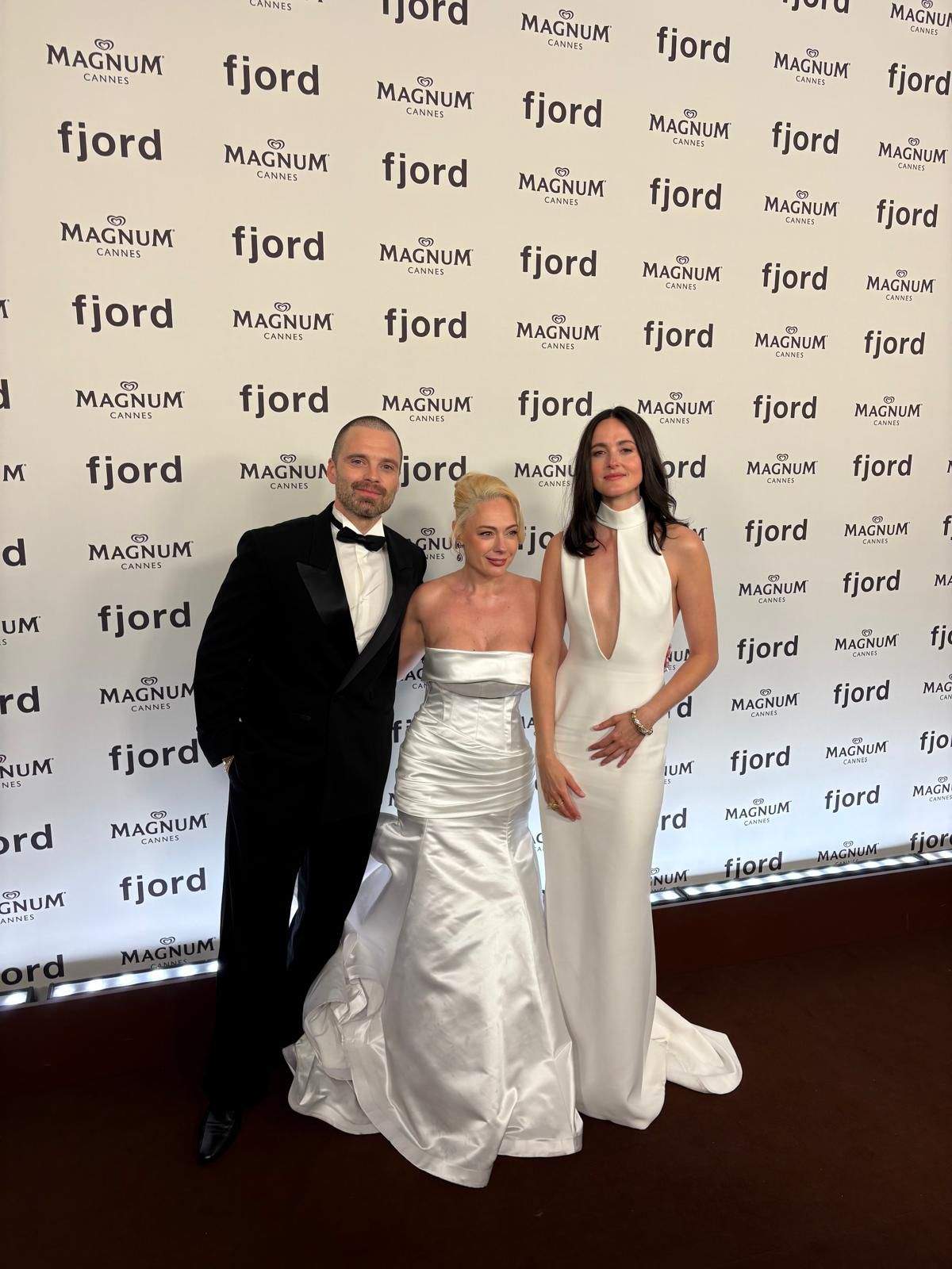 Giulia Nahmany, alături de Sebastian Stan și iubita