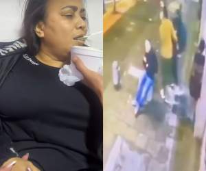 Ultimele imagini cu femeia dispărută după o intervenție chirurgicală! Doi bărbați au târât-o pe jos