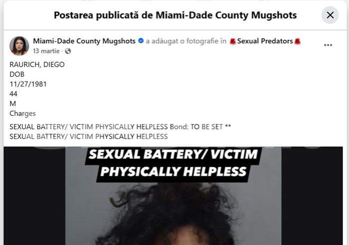 EXCLUSIV | Poliția din Miami l-a „aranjat” pe artistul care a drogat o vedetă din România și a filmat-o goală