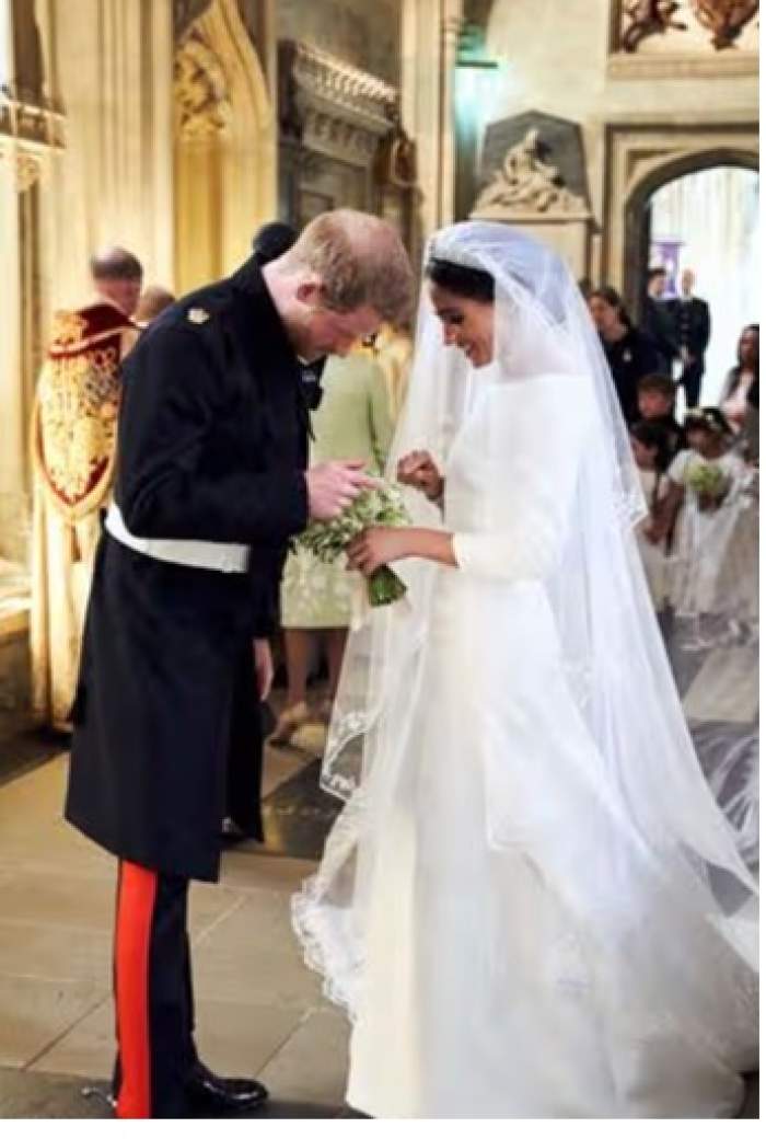 Imagini nemaivăzute de la nunta prințului Harry cu Meghan Markle. Ducii de Sussex sărbătoresc 8 ani de căsnicie